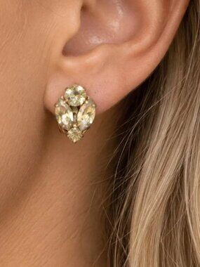 WEISS Vintage Earrings